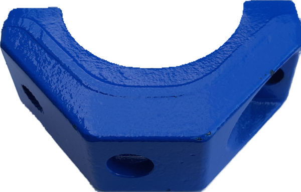 Halbflansch / Klemme für optimierte Schüttelplatte / Schnellentriegelung für BRAUD / NEW HOLLAND Traubenvollernter 48086021 _1